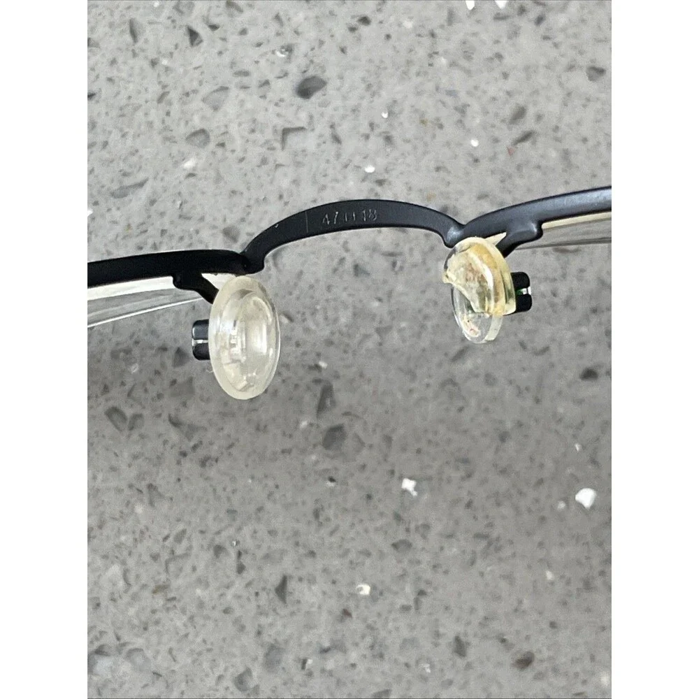 Milan By Tura Design Vintage Eyeglasses Mod. N004 EBO BRN 47-18